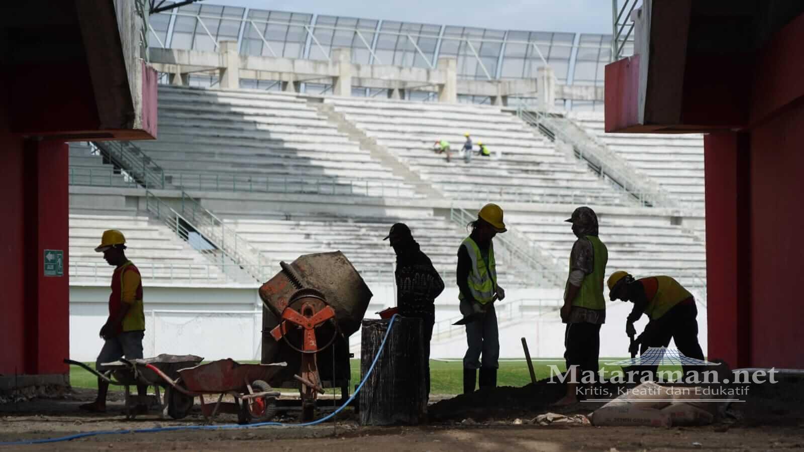 Pembangunan Stadion GDJ Kediri Tahap Dua Berlanjut Habiskan 13 Miliar