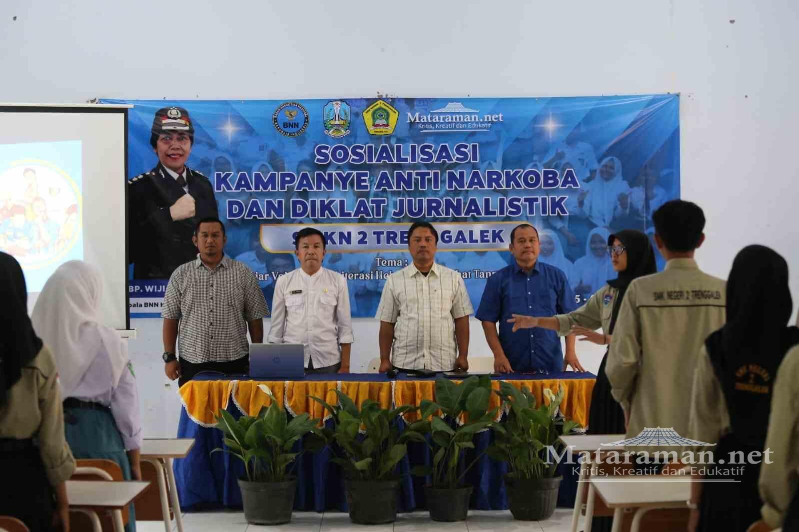 Kepala SMKN 2 Trenggalek Harapkan Siswa Bisa Branding Diri Usai Diklat Jurnalistik