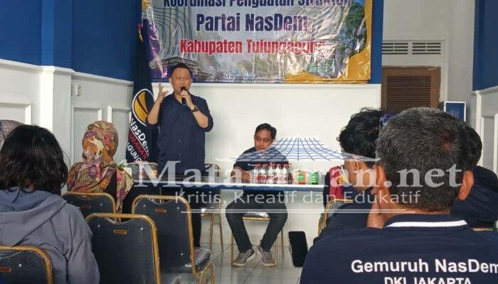 NasDem Tulungagung Koordinasi Penguatan Struktur Partai hingga Setujui Program Kedepan