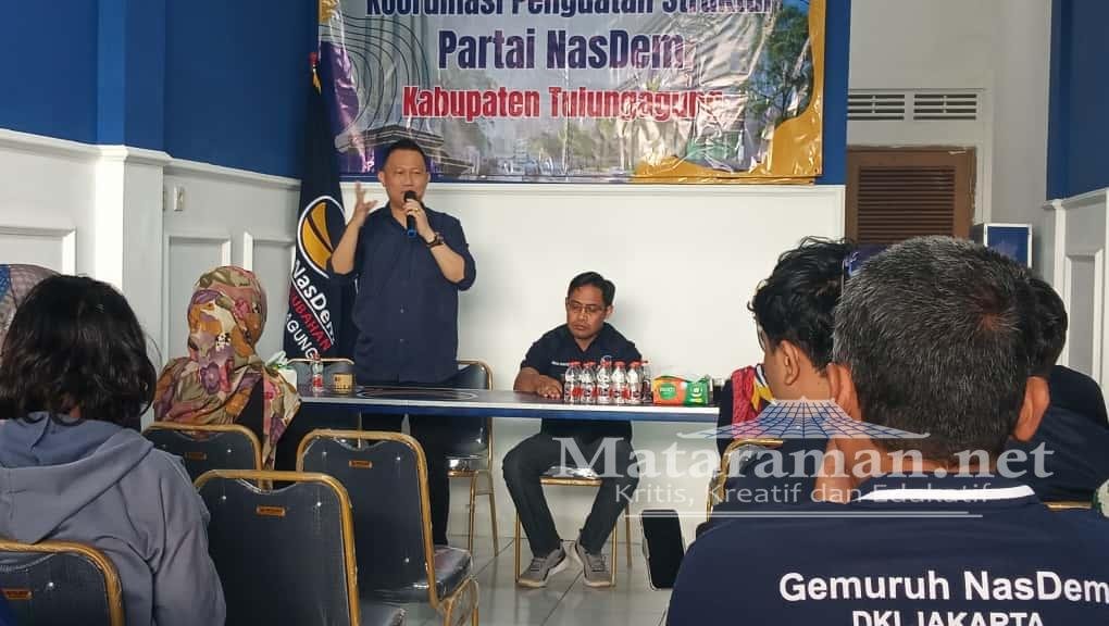NasDem Tulungagung Koordinasi Penguatan Struktur Partai hingga Setujui Program Kedepan