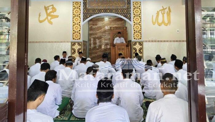 Suasana Khidmat Mewarnai Doa Bersama di Lapas Tulungagung