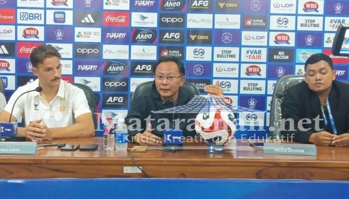Pelatih Persik Kediri Tak Mau Gegabah Menilai Tim Bermain Terbaik