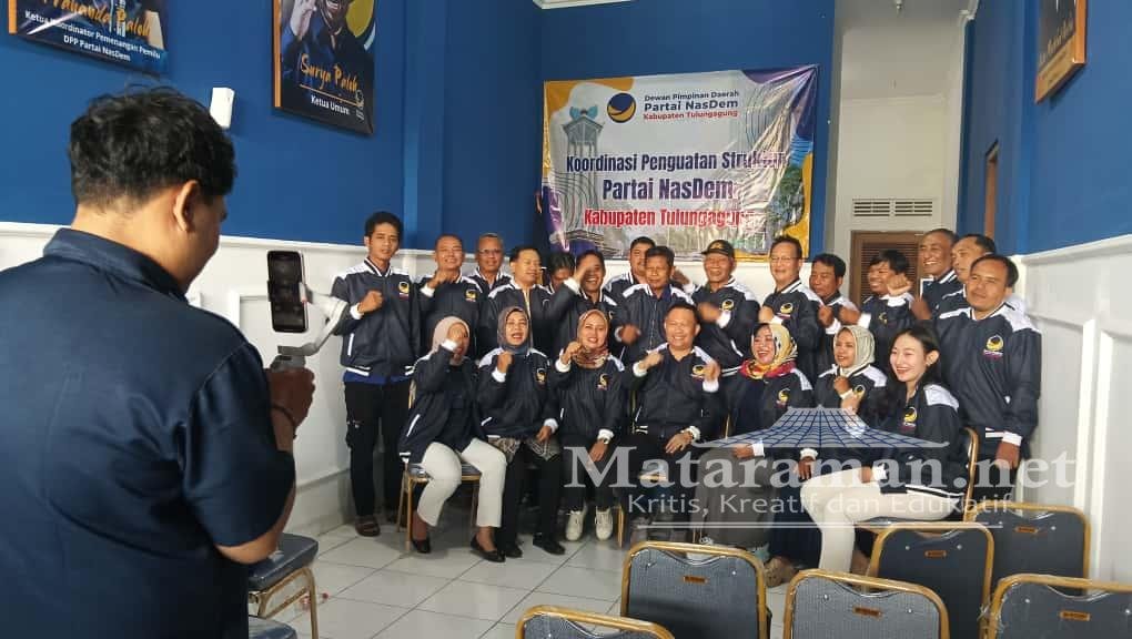 NasDem Tulungagung Koordinasi Penguatan Struktur Partai hingga Setujui Program Kedepan
