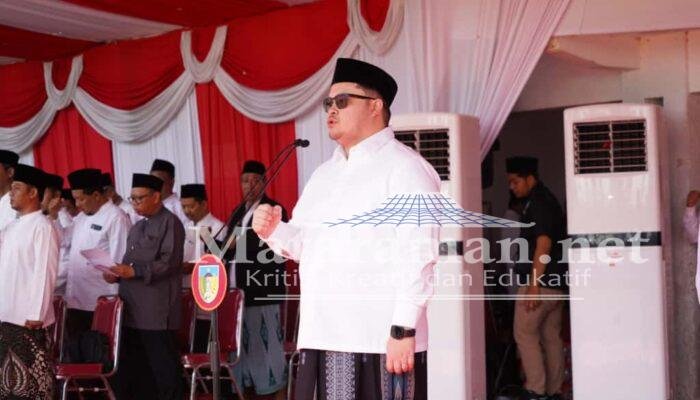 Momen Hari Santri, Mas Dhito Pastikan Stimulan Ponpes-Guru Madin Kediri Tetap Jalan