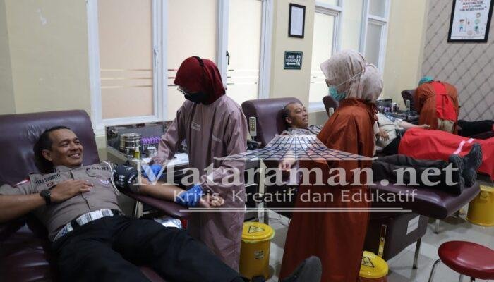 Polres Tulungagung Sukses Donor Darah Sambut Hari Jadi ke-74 Humas Polri