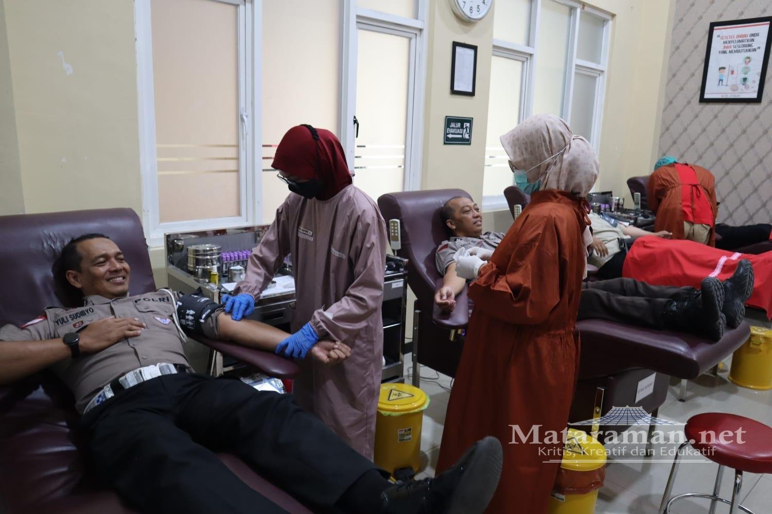 Polres Tulungagung Sukses Donor Darah Sambut Hari Jadi ke-74 Humas Polri