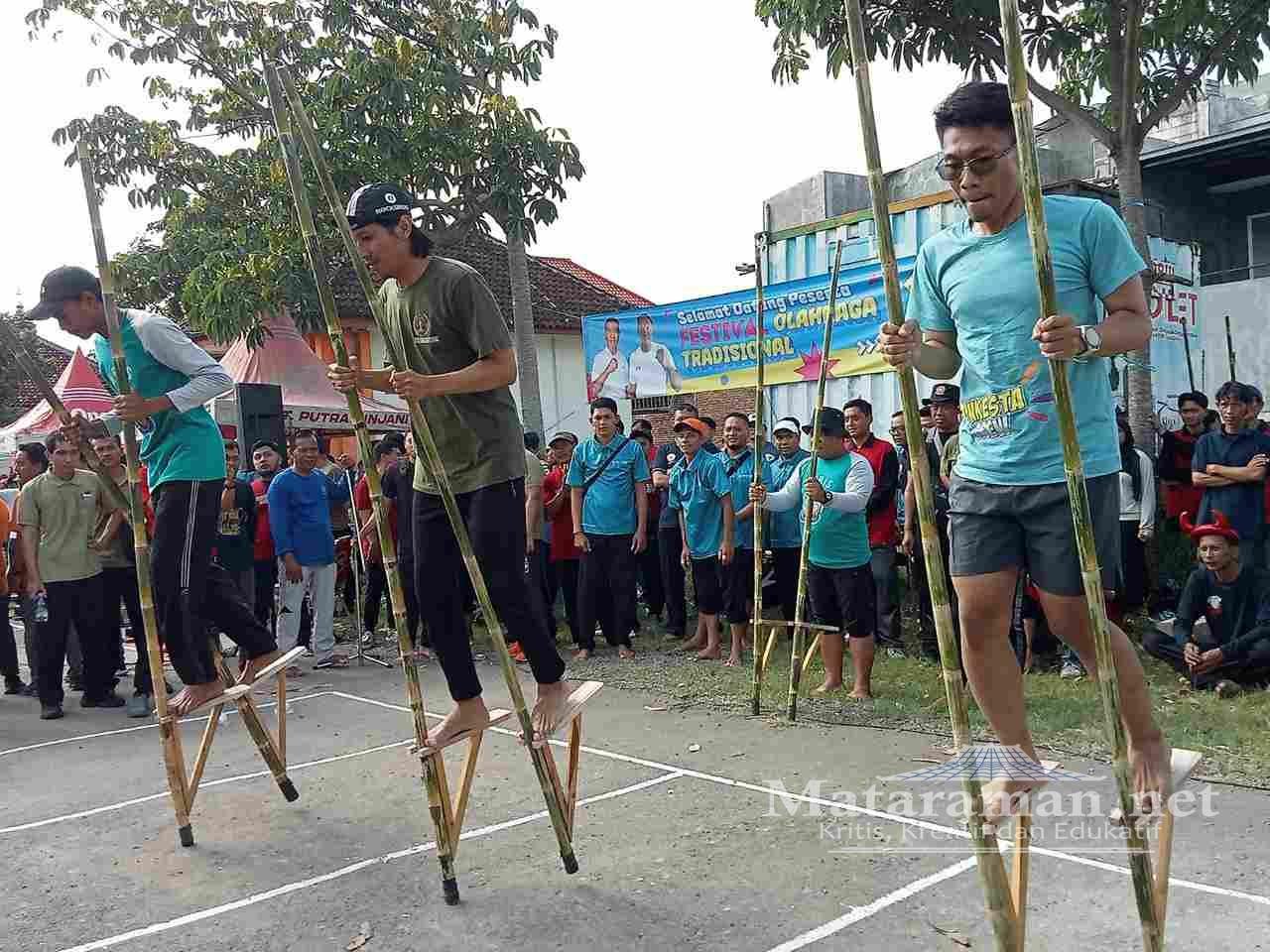 812 Peserta Ikuti Festival Olahraga Tradisional Tulungagung