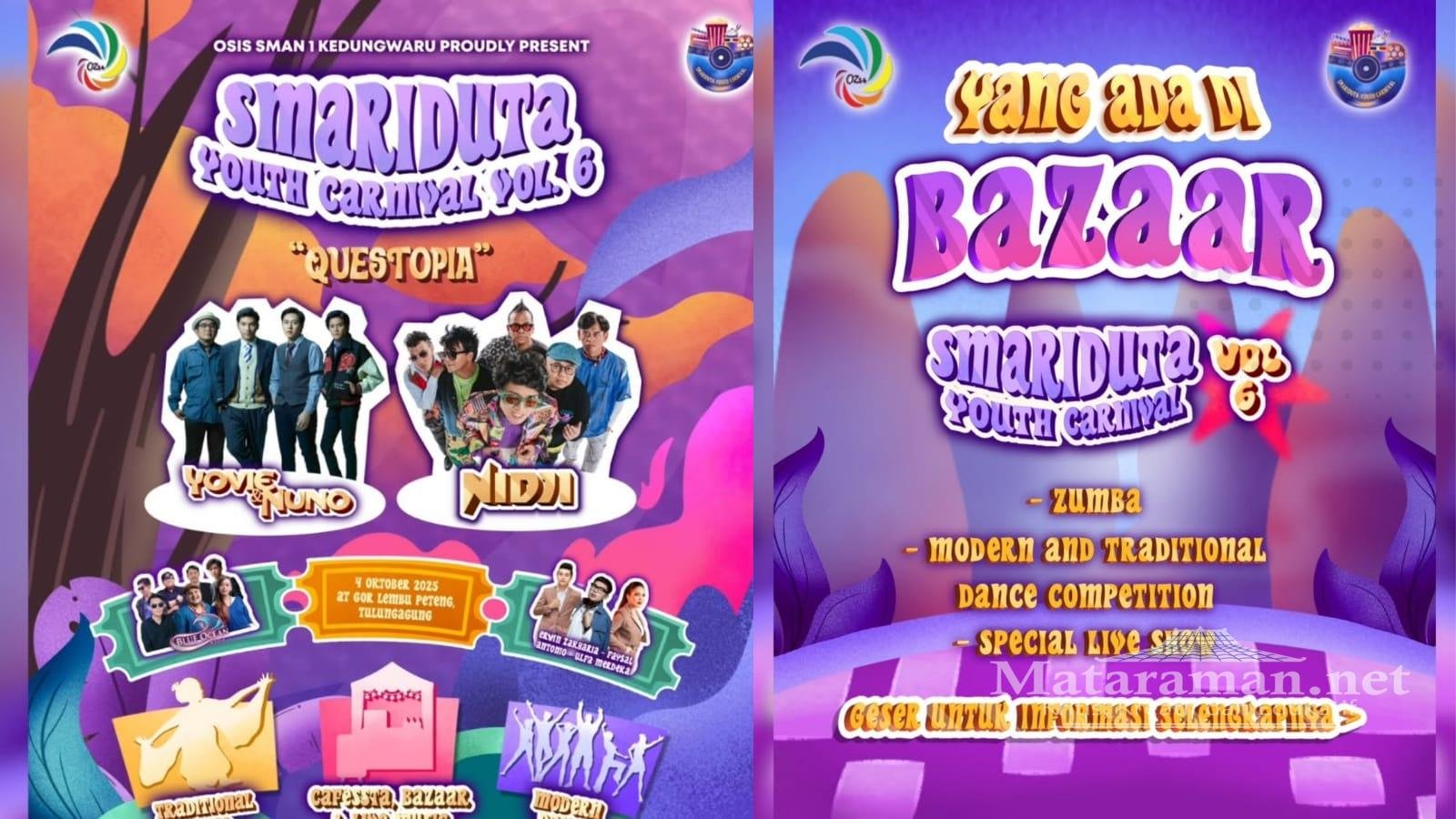 Semarak Smariduta Youth Carnival Vol 6: Ada Lomba Dance Hingga Datangkan Band Nasional