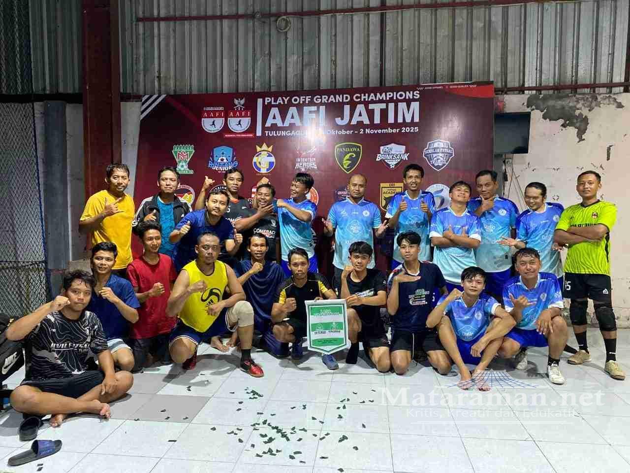 Gayeng, Futsal Persahabatan Pemuda Muhamadiyah-Ansor Durenan Trenggalek