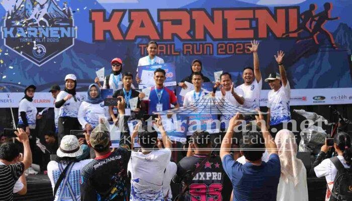 Karneni Trail Run Pukau 650 Peserta, Ajang Promosi Wisata Gunung Budeg