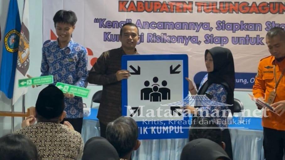 Wakil Ketua Komisi E DPRD-BPBD Jatim Edukasi Kesiapsiagaan Bencana ke SMAN 1 Kalidawir