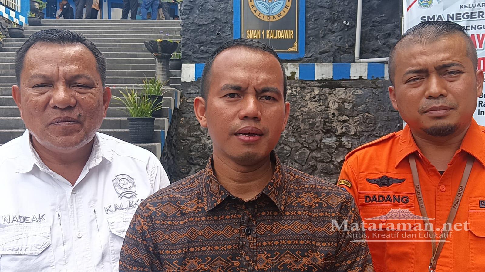Wakil Ketua Komisi E DPRD-BPBD Jatim Edukasi Kesiapsiagaan Bencana ke SMAN 1 Kalidawir