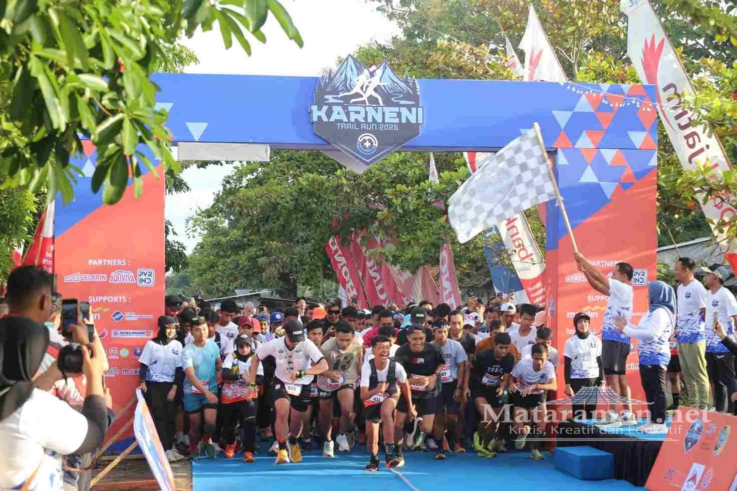 Buka Karneni Trail Run 2025, Wabup Baharudin Ingin Wisata Gunung Budeg Terangkat