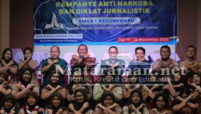 Sukses, SMAN 1 Kedungwaru Bekali Siswa Kemampuan Jurnalistik-Konten Hadapi Era Digital