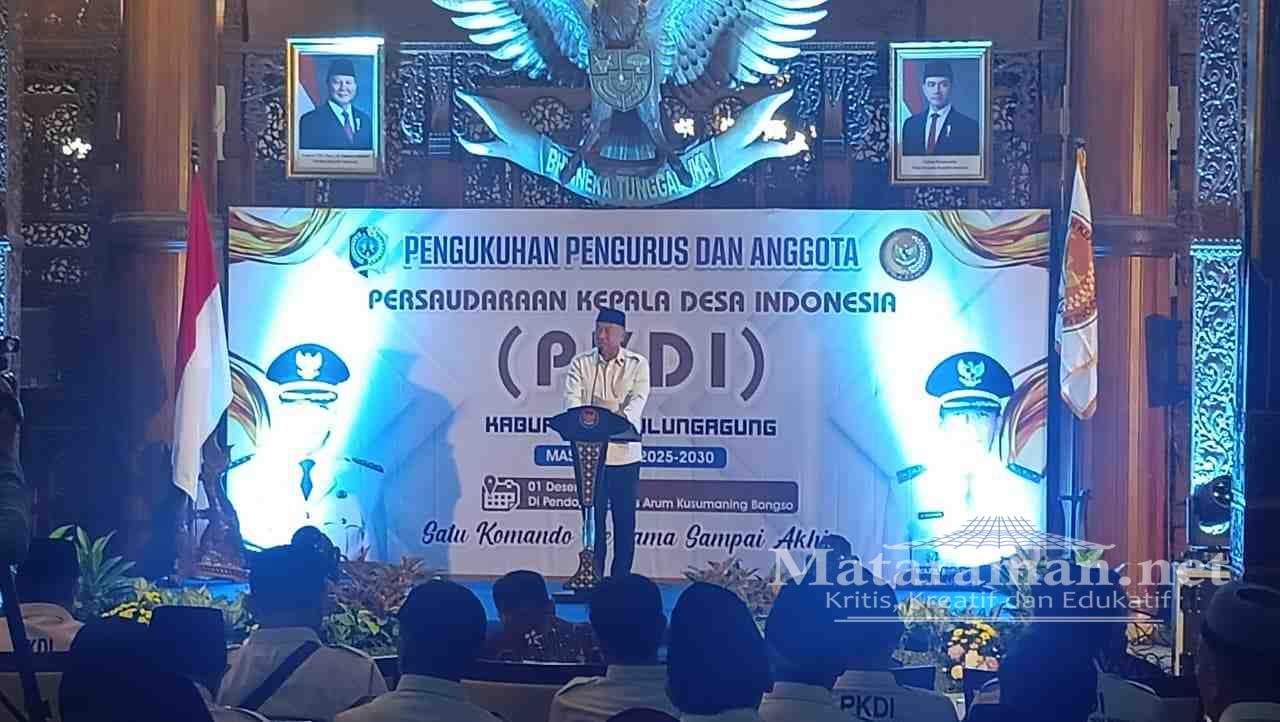 PKDI Dikukuhkan, Bupati Tulungagung Minta Infrastruktur-Pengentasan Kemiskinan Jadi Prioritas