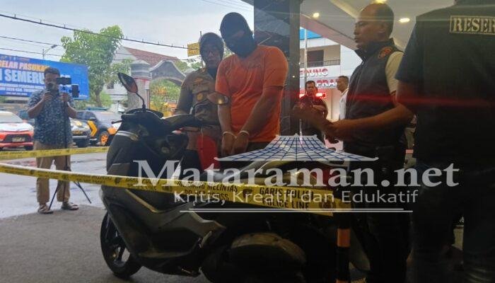 Pelaku Curanmor Diamankan di Tulungagung dengan Cepat Berkat CCTV