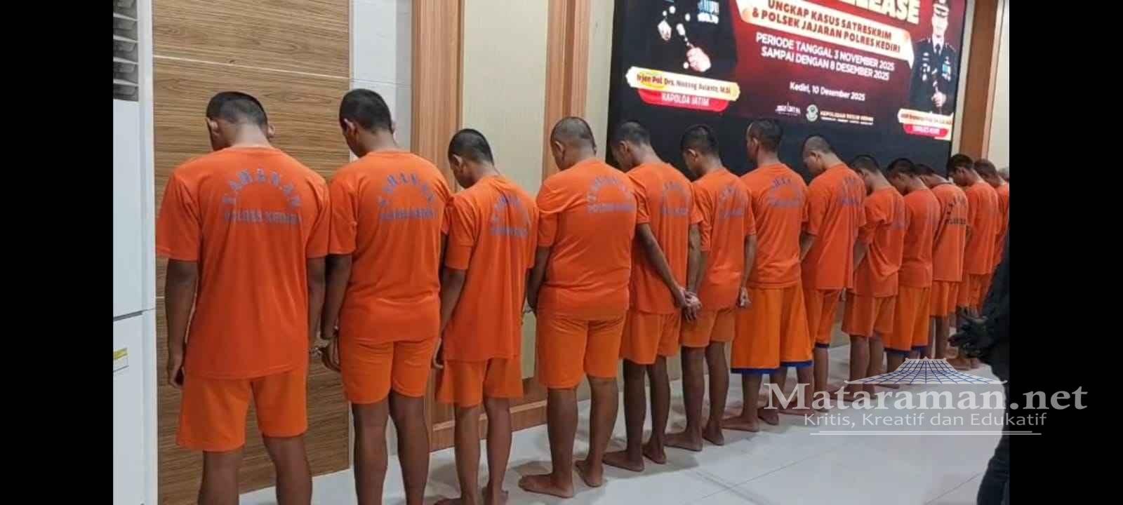 Miris, 9 Anak di Bawah Umur Terlibat Tindak Kriminal di Kediri selama 1 Bulan