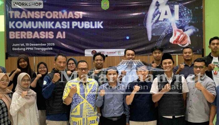 Puluhan Relawan TIK Trenggalek Sukses Helat Workshop AI, Dorong Komunikasi Adaptif