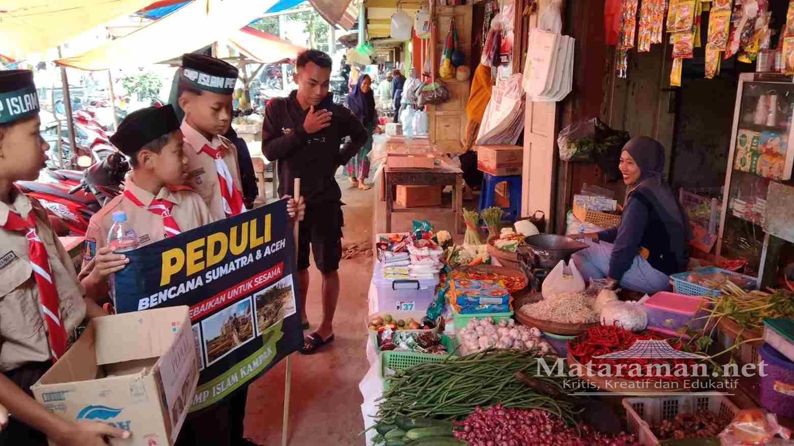SMP Islam Kampak Galang Dana Rp5,1 Juta untuk Korban Longsor Sumatra