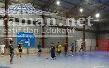Pererat Silaturahmi Akhir Tahun, Ansor-IPNU Karanganom Helat Fun Futsal