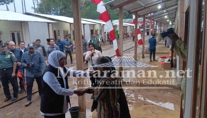 Senyum 27 KK Terdampak Tanah Gerak Trenggalek, Kini Tempati Huntara