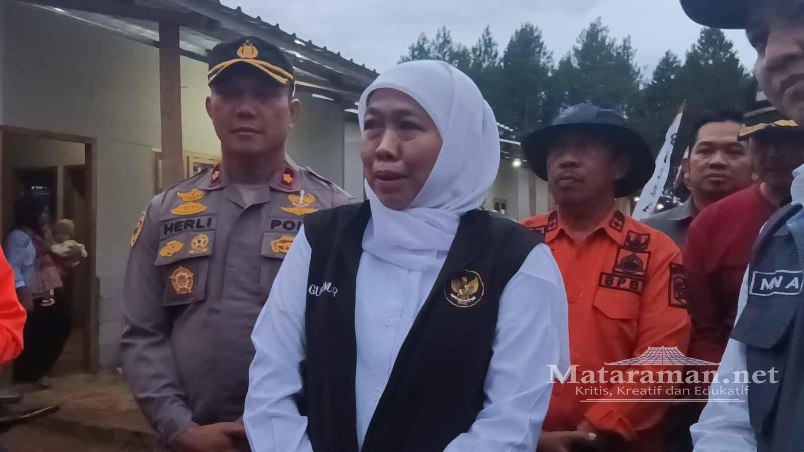 Senyum 27 KK Terdampak Tanah Gerak Trenggalek, Kini Tempati Huntara 