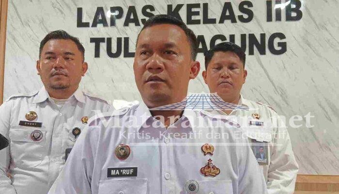 Lapas Tulungagung Usulkan 8 Napi Dapatkan Remisi di Hari Natal