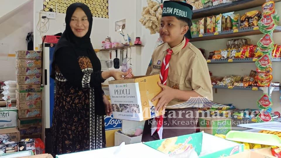SMP Islam Kampak Galang Dana Rp5,1 Juta untuk Korban Longsor Sumatra
