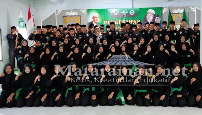 Pesan Ketua PW Pagar Nusa Jatim di Pembaiatan Puluhan Santri Ponpes I’anatut Tholibin Blitar