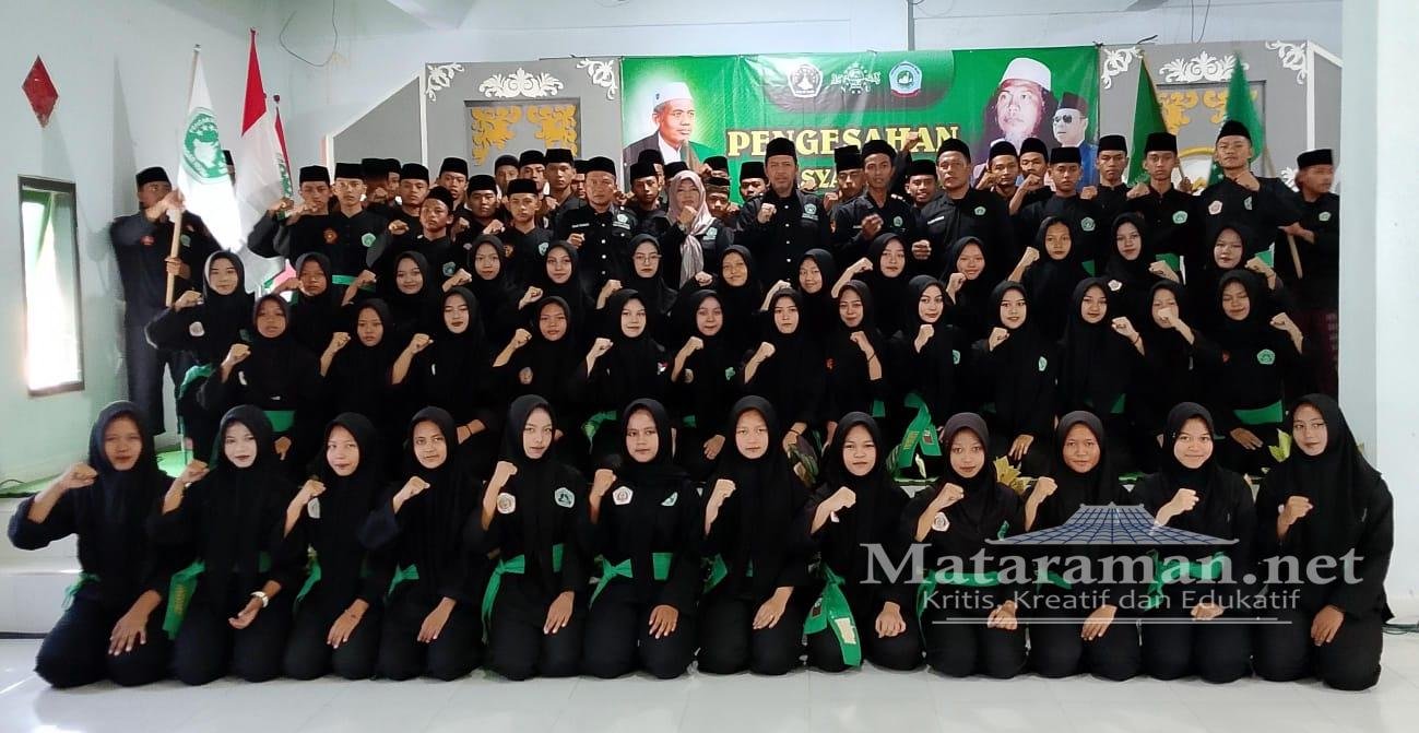 Pesan Ketua PW Pagar Nusa Jatim di Pembaiatan Puluhan Santri Ponpes I'anatut Tholibin Blitar