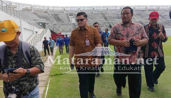 Mas Dhito Lanjutkan Pembangunan Stadion GDJ Kediri Dengan Anggaran 58,5 M