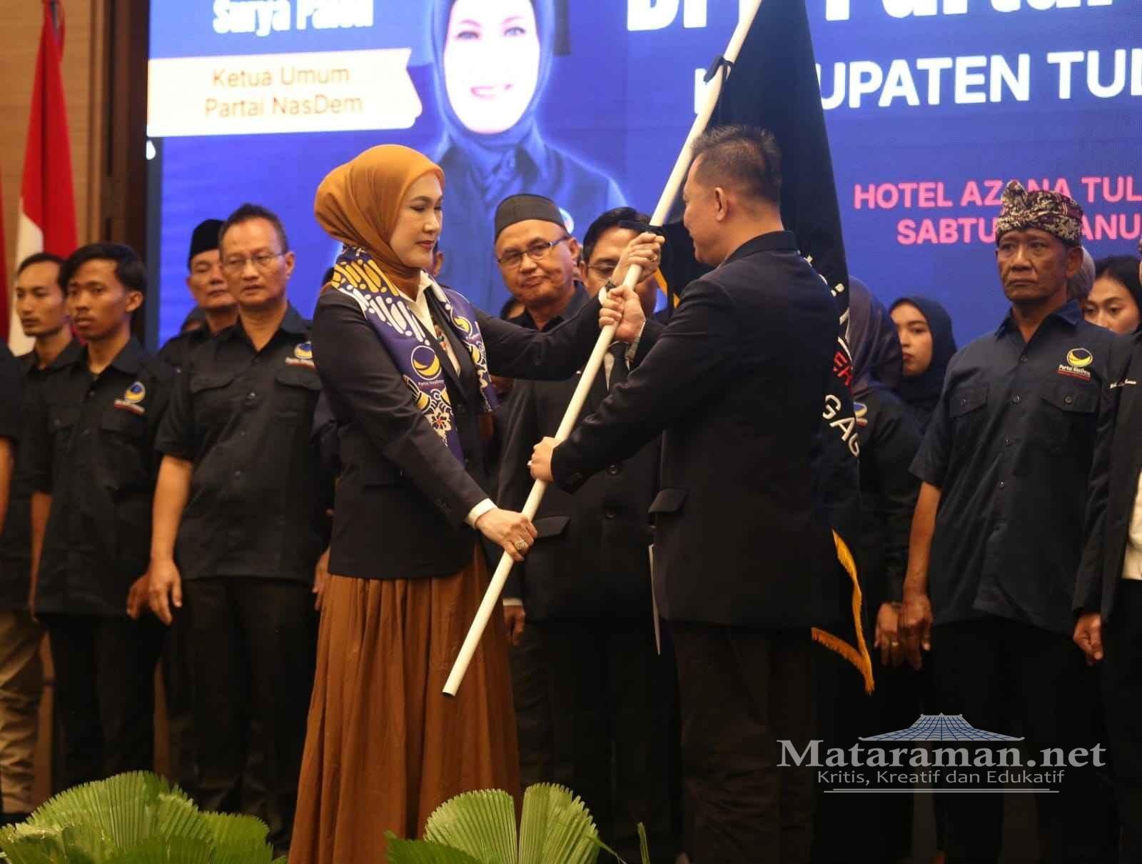 NasDem Tulungagung Resmi Dikukuhkan, Panhis Minta Fokus Kerja Nyata untuk Rakyat