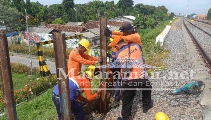 15 Titik Perlintasan Liar Ditutup KAI Daop 7 untuk Tingkatkan Keselamatan