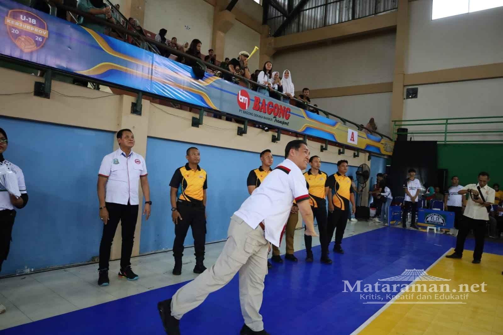 67 Klub Ramaikan Kejurprov Bola Voli U-18 di Tulungagung