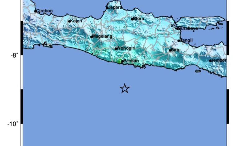 Gempa Magnitudo 6,4 Pacitan Gara-gara Subduksi Lempeng, Tidak Berpotensi Tsunami