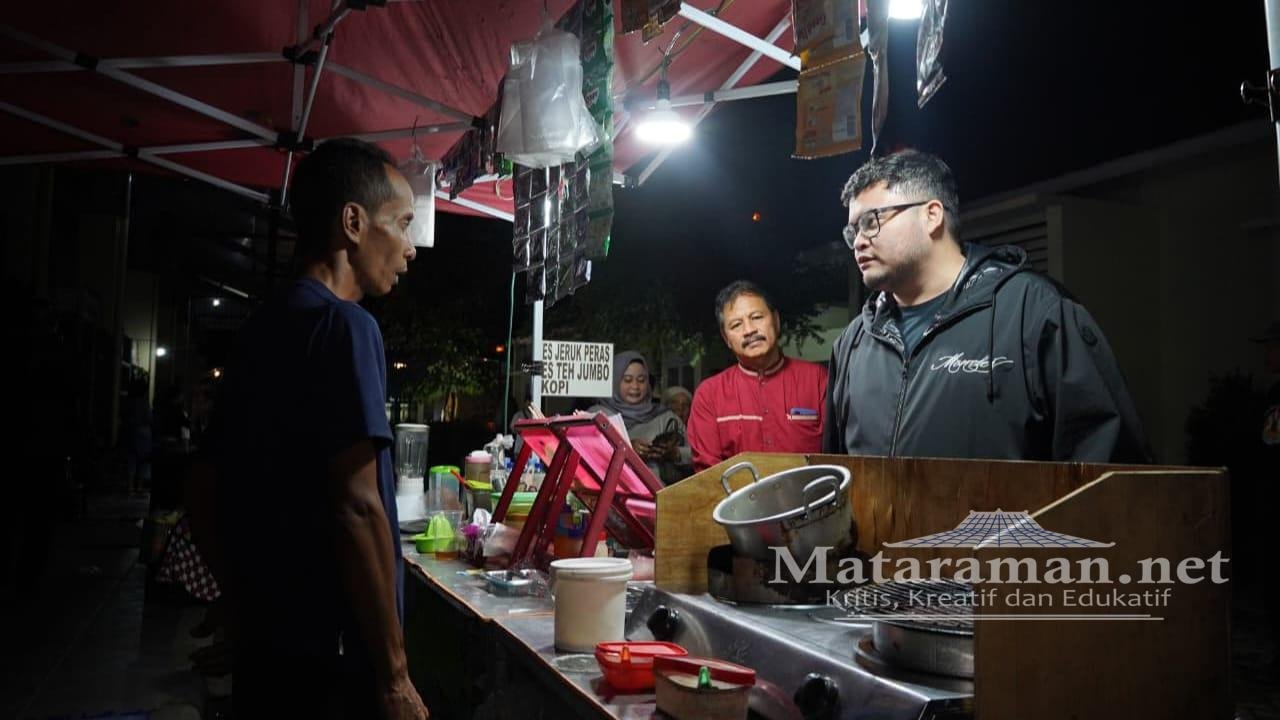Mas Dhito Kulineran Malam di Pasar Wates: Semakin Hidup Usai Revitalisasi