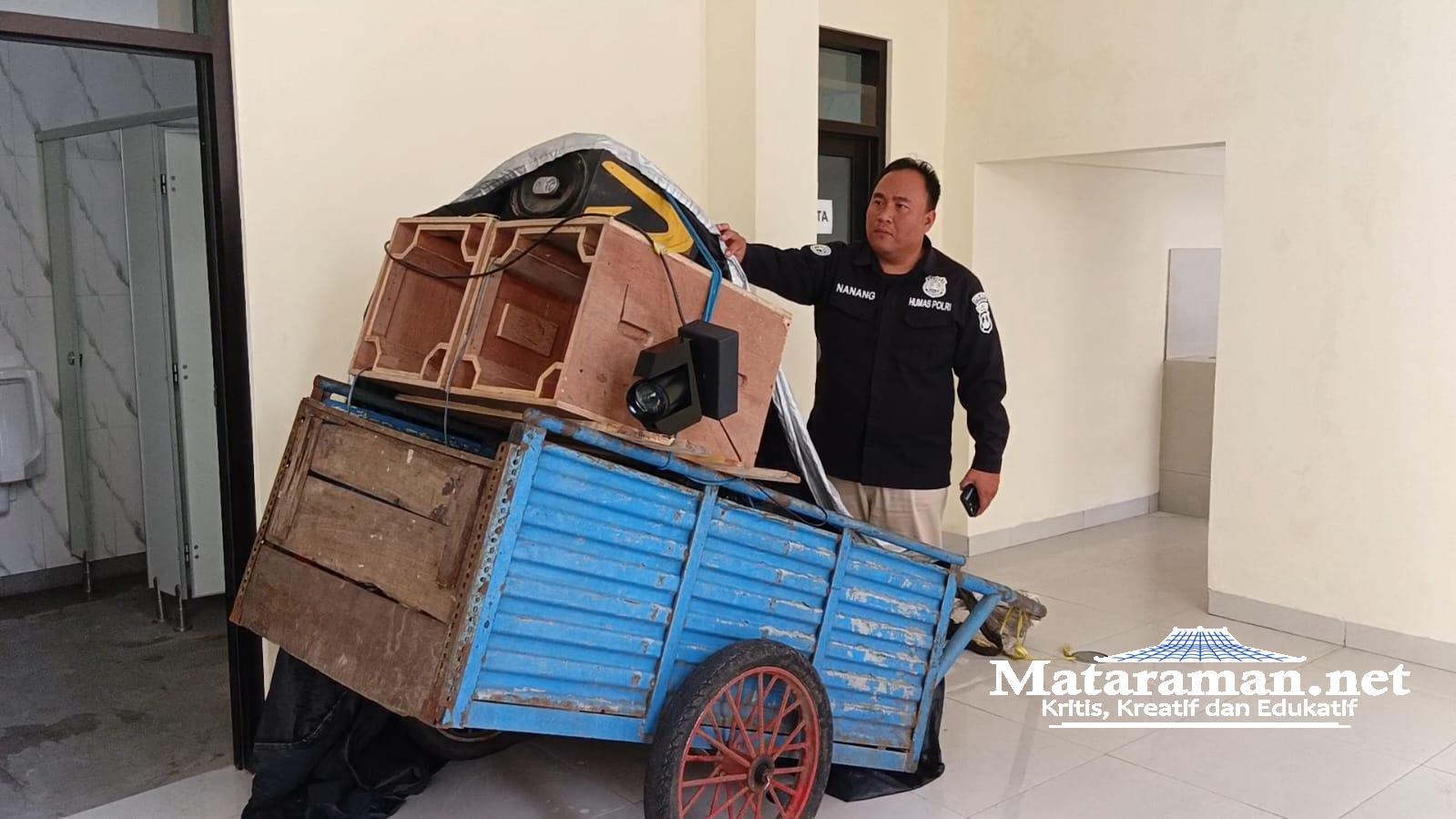 Polres Tulungagung Sita Pengeras Suara 'Horeg' Digunakan Bangunkan Sahur