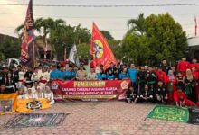 Perkuat Solidaritas, Paguyuban Pencak Silat-Karang Taruna Kendalbulur Tulungagung Bagikan 1.000 Paket Takjil