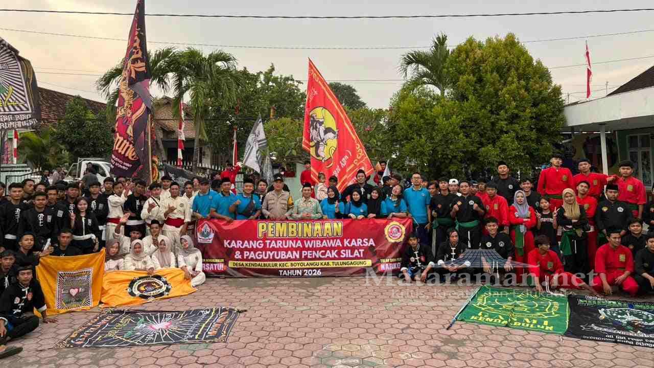 Perkuat Solidaritas, Paguyuban Pencak Silat-Karang Taruna Kendalbulur Tulungagung Bagikan 1.000 Paket Takjil