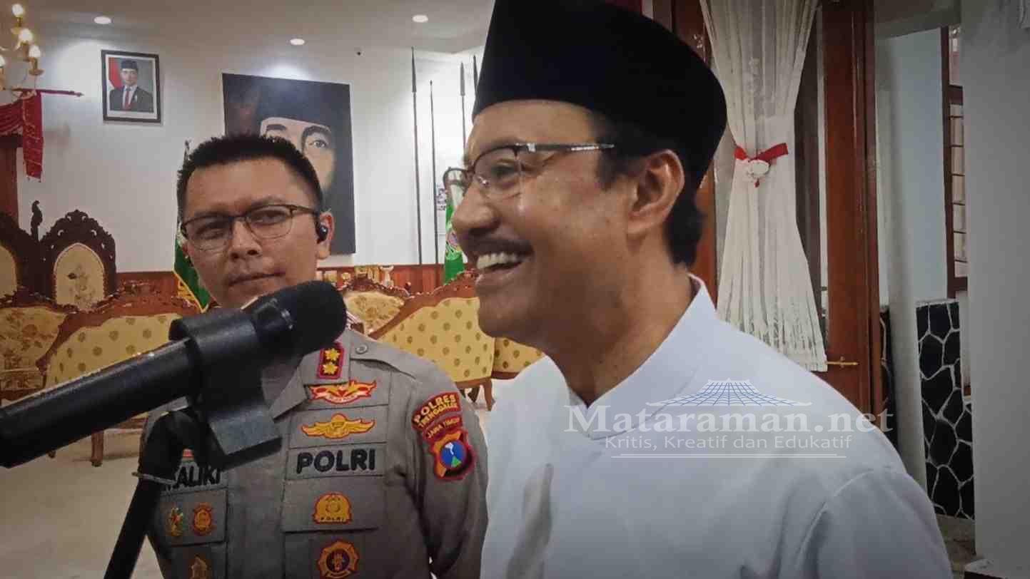 Seloroh Gus Ipul saat Ditanya Maju Ketum PBNU: Potongan Saya Pantas Tidak?