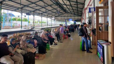 H+3 Lebaran, Arus Balik di Wilayah Daop 7 Madiun Masih Tinggi