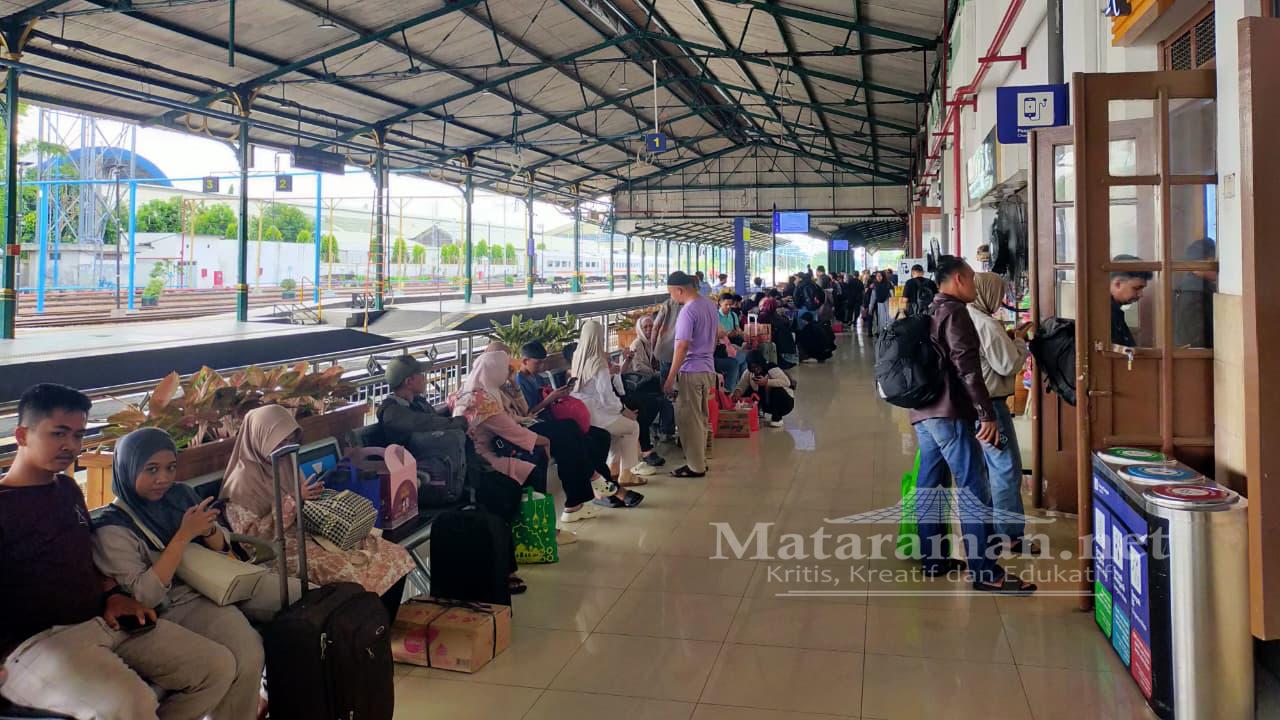 H+3 Lebaran, Arus Balik di Wilayah Daop 7 Madiun Masih Tinggi