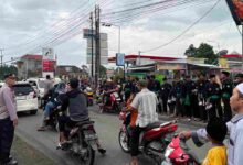 Sukses, Pagar Nusa Tanggulkundung Bagikan 1.250 Paket Takjil