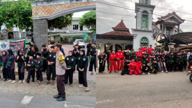 Pagar Nusa Boyolangu-Campurdarat Kompak Bagikan 1.000 Paket Takjil