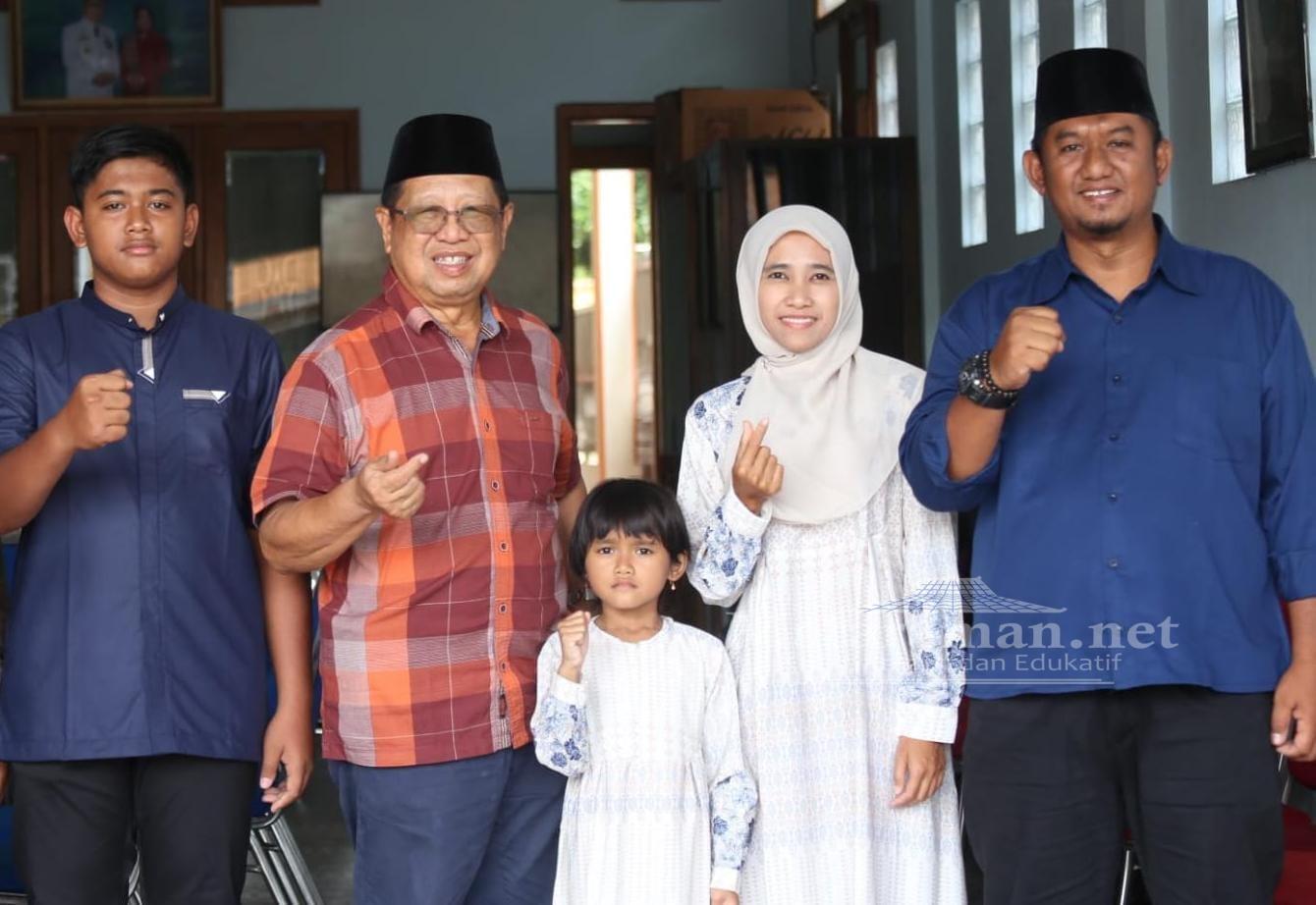 Hangatnya Lebaran 2026, Penanggungjawab Mataraman.net Sowan ke Bupati Tulungagung Periode 2018 - 2023 Maryoto Birowo