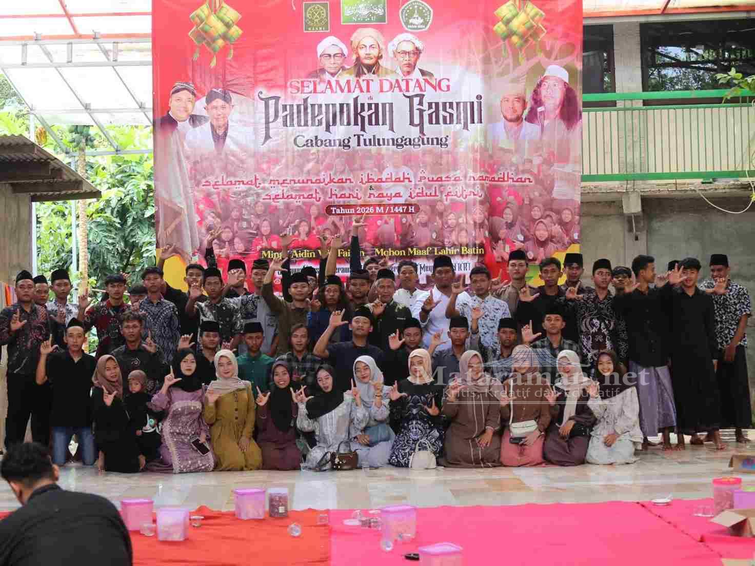 Pererat Silaturahmi, Padepokan Pagar Nusa Gasmi Tulungagung Gelar Open House Syawal