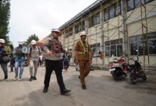 Progres 68 Persen, Gedung Pemkab Kediri Bakal Dilengkapi Sistem Pemadam