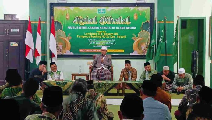 Perkuat Semangat Berkhidmah, MWCNU Besuki Gelar Halalbihalal dan Konsolidasi Pengurus