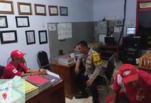 Polisi Patroli di SPBU Wilayah Blitar, Pastikan Tidak Ada Kelangkaan BBM