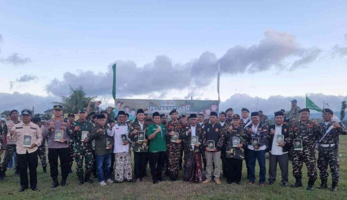 Kukuhkan Pengurus Baru, Banser Tulungagung Gelar Apel Kesetiaan